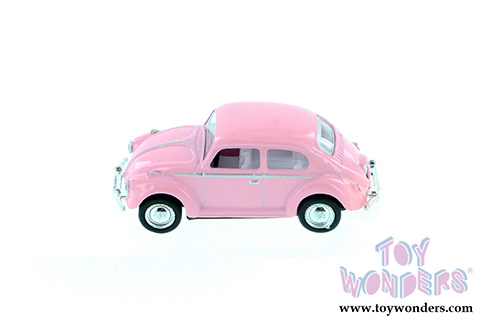 Kinsmart - Volkswagen Classical  Beetle with/without Key Chain (1967, 1/64 Scale diecast model car, Asstd.) 2543D/2