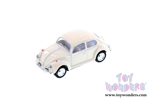 Kinsmart - Volkswagen Classical  Beetle with/without Key Chain (1967, 1/64 Scale diecast model car, Asstd.) 2543D/2