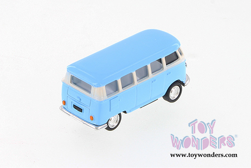 Kinsmart - Volkswagen Classic Bus (1962, 2.5" diecast model car, Asstd.) 2546D