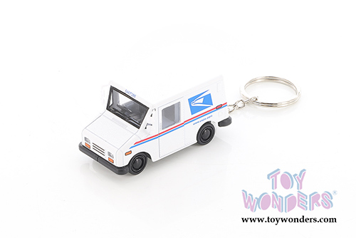2547DK Kinsmart United States Postal Service Mail Delivery Truck Key Chain Diecast Model Car