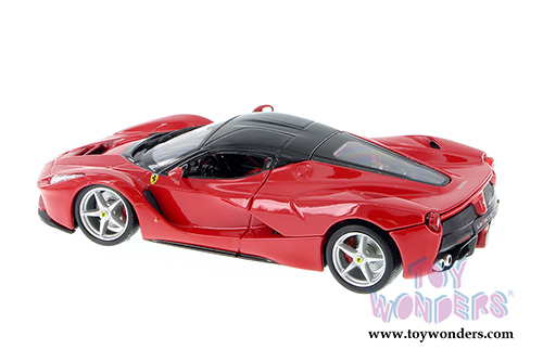 BBurago Ferrari Race & Play - LaFerrari F70 Hard Top (1/24 scale diecast model car, Red) 26001D