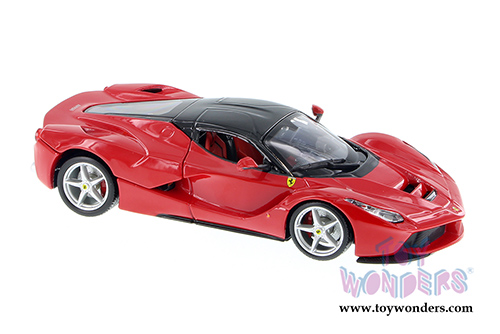 BBurago Ferrari Race & Play - LaFerrari F70 Hard Top (1/24 scale diecast model car, Red) 26001D
