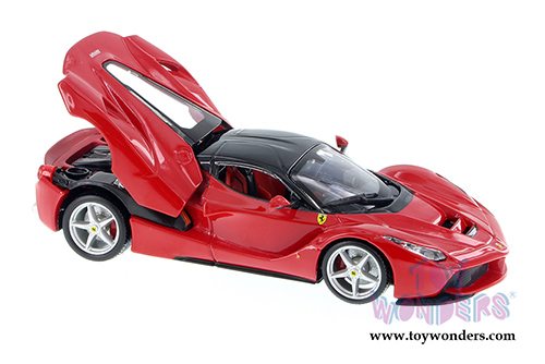 BBurago Ferrari Race & Play - LaFerrari F70 Hard Top (1/24 scale diecast model car, Red) 26001D