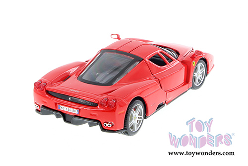 BBurago Ferrari Race & Play - Ferrari Enzo Hard Top (1/24 scale diecast model car, Red) 26006D