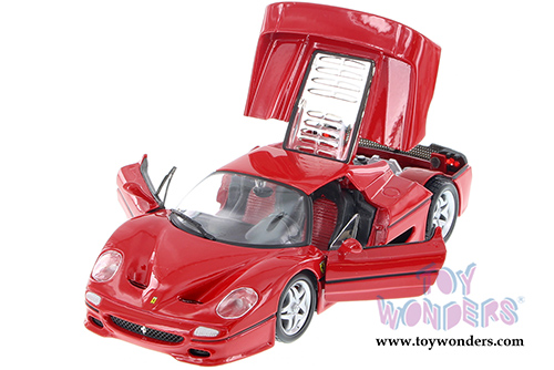 BBurago Ferrari Race & Play - Ferrari F50 Hard Top (1/24 scale diecast model car, Red) 26010D