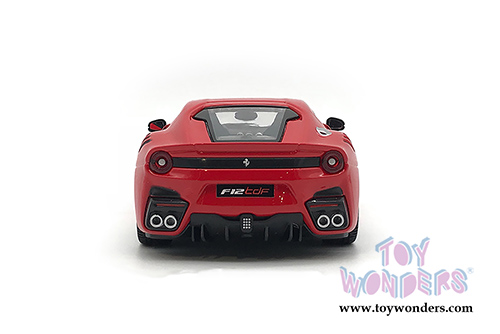 BBurago Ferrari Race & Play - Ferrari F12 TDF (1/24 scale diecast model car, Red) 26021R/12