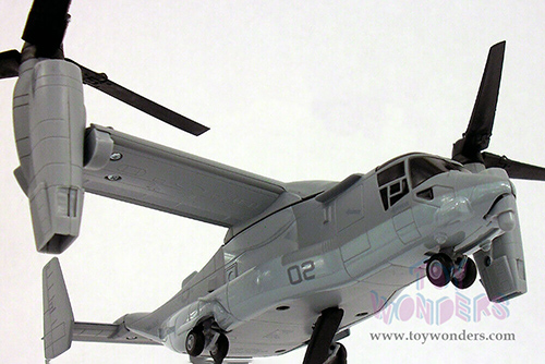 New Ray - Sky Pilot Bell Boeing V-22 Osprey Helicopter (1/72 Scale diecast model, Gray) 26113