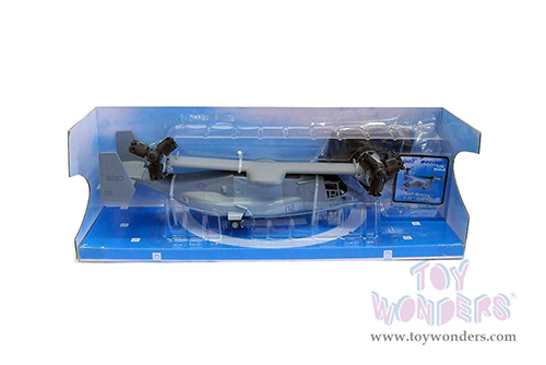 New Ray - Sky Pilot Bell Boeing V-22 Osprey Helicopter (1/72 Scale diecast model, Gray) 26113