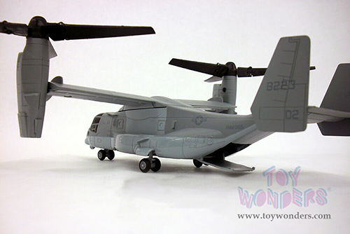 New Ray - Sky Pilot Bell Boeing V-22 Osprey Helicopter (1/72 Scale diecast model, Gray) 26113