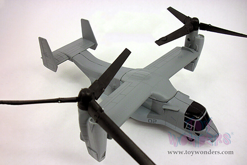 New Ray - Sky Pilot Bell Boeing V-22 Osprey Helicopter (1/72 Scale diecast model, Gray) 26113