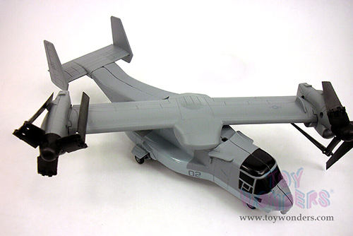 New Ray - Sky Pilot Bell Boeing V-22 Osprey Helicopter (1/72 Scale diecast model, Gray) 26113