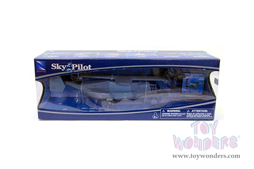 New Ray - Sky Pilot Bell Boeing V-22 Osprey Helicopter (1/72 Scale diecast model, Gray) 26113