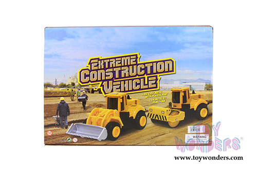 Extreme Construction Vehicle (4.5" diecast model car, Yellow) 2681/2D