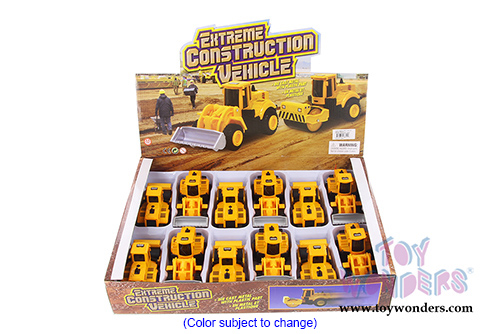 Extreme Construction Vehicle (4.5" diecast model car, Yellow) 2681/2D