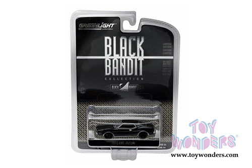 Greenlight Black Bandit - Series 14 AMC Javelin (1973, 1/64 scale diecast model car, Black) 27840B/6