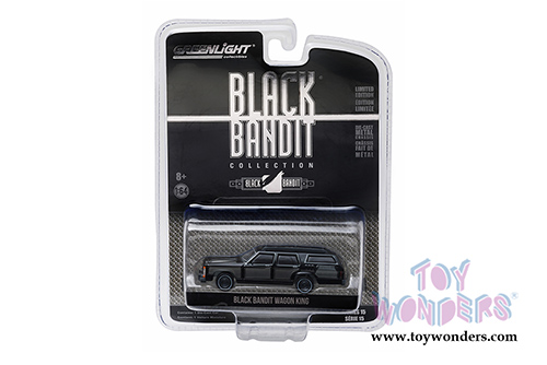 Greenlight Black Bandit Series 15 (1/64 scale diecast model car, Black) 27860/48