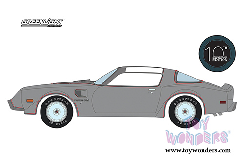 Greenlight - Anniversary Collection Series 6 | Pontiac&reg; Firebird&reg; Trans Am 10th Anniversary Edition (1979, 1/64 scale diecast model car, Silver) 27940D/48