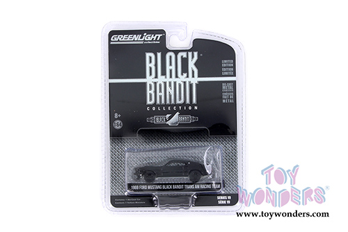 Greenlight Black Bandit Series 19 (1/64 scale diecast model car, Black) 27950/48
