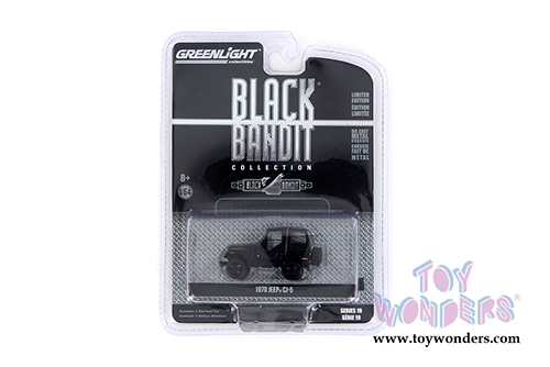 Greenlight Black Bandit Series 19 (1/64 scale diecast model car, Black) 27950/48