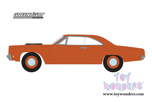 Greenlight - Anniversary Collection Series 8 | Plymouth HEMI Road Runner - 426 HEMI 50 Years (1968, 1/64 scale diecast model car, Orange) 27980C/48