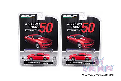 Greenlight - Anniversary Collection Series 8 | Chevrolet&reg; COPO Camaro&reg; - COPO Turns 50 (1969, 1/64 scale diecast model car, Red) 27980D/48
