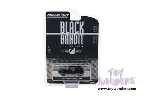 Greenlight Black Bandit Series 22 (1/64 scale diecast model car, Black) 28010/48