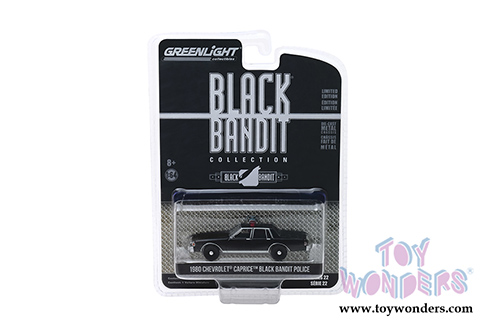 Greenlight Black Bandit Series 22 (1/64 scale diecast model car, Black) 28010/48