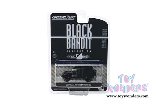 Greenlight Black Bandit Series 22 (1/64 scale diecast model car, Black) 28010/48