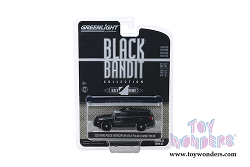 Greenlight Black Bandit Series 22 (1/64 scale diecast model car, Black) 28010/48