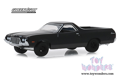 Greenlight Black Bandit Series 22 (1/64 scale diecast model car, Black) 28010/48