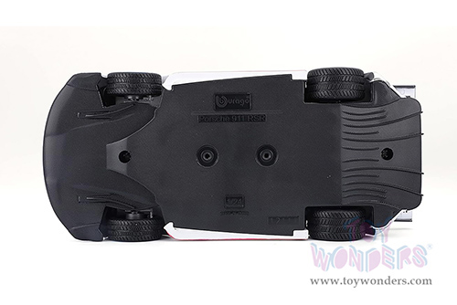 BBurago Race - Porsche 911 RSR GT (1/24 scale diecast model car, White) 18-28013WT