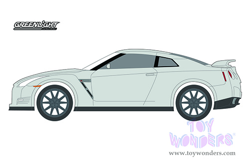 28080D/48 Greenlight 2016 Nissan GT-R Anniversary Collection Series 13 model diecast car