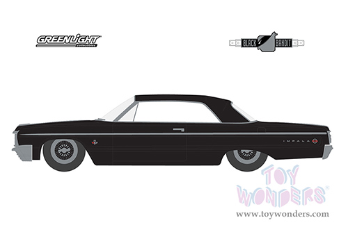 28090B/48 Greenlight 1964 Chevrolet Impala Lowrider Black Bandit Series 26 model diecast car