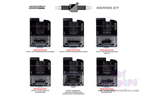 28110/48 Greenlight Black Bandit Series 27 model diecast car
