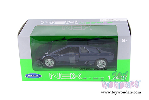 Welly - Lamborghini Diablo Hardtop (1/24 scale diecast model car, Blue) 29374WBU