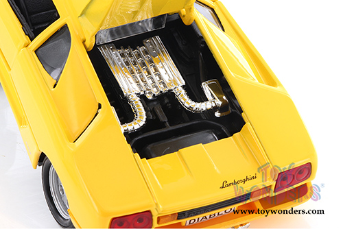 Welly - Lamborghini Diablo Hardtop (1/24 scale diecast model car, Yellow) 29374WYL