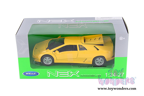 Welly - Lamborghini Diablo Hardtop (1/24 scale diecast model car, Yellow) 29374WYL