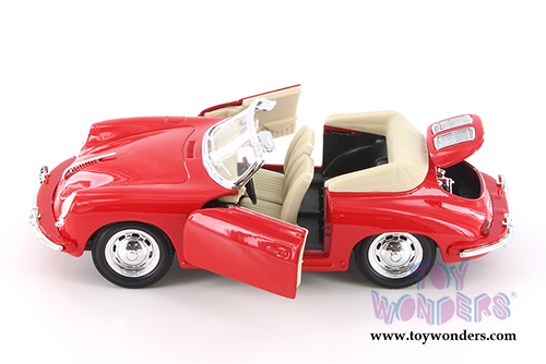 Welly - Porsche 356B Convertible (1/24 scale diecast model car, Asstd.) 29390/4D