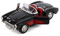 Showcasts® Collectibles - Chevrolet Corvette Convertible (1957, 1/24 scale diecast model car, Asstd.) 29393/4D MAP: $19.99