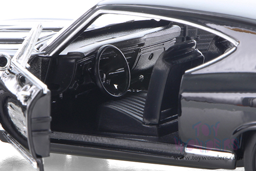 Welly - Chevrolet® Chevelle™ SS 396 Hardtop (1968, 1/24 scale diecast model car, Black) 29397WBK