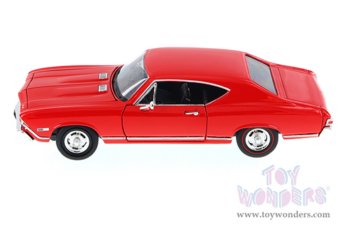 Welly - Chevy Chevelle SS396 Hardtop (1968, 1/24 scale diecast model car, Red) 29397WR