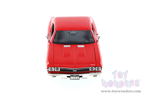Welly - Chevy Chevelle SS396 Hardtop (1968, 1/24 scale diecast model car, Red) 29397WR
