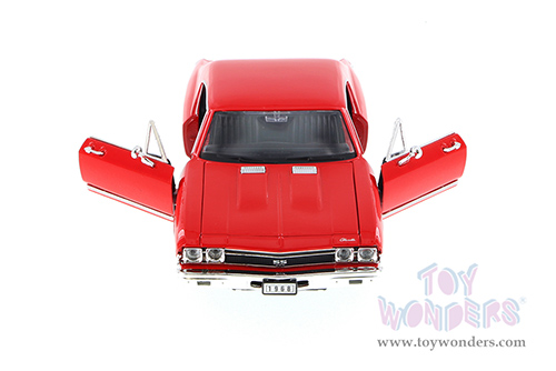 Welly - Chevy Chevelle SS396 Hardtop (1968, 1/24 scale diecast model car, Red) 29397WR