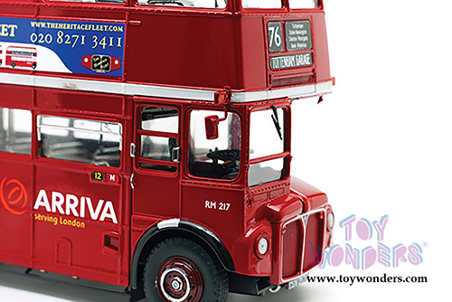 Sun Star - Routemaster RM London Double Decker Bus (1/24 scale diecast model car, Red) 2941