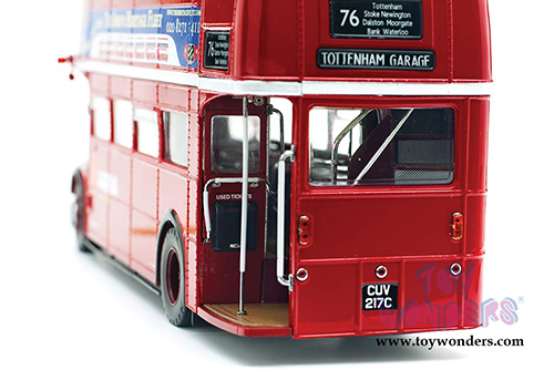 Sun Star - Routemaster RM London Double Decker Bus (1/24 scale diecast model car, Red) 2941