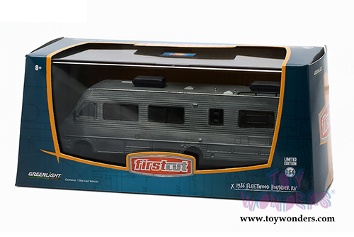 Greenlight Firstcut - Fleetwood Bounder RV (1986, 1/64 scale diecast model car, Bare metal) 29821
