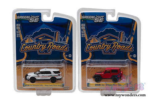Greenlight - Country Roads Series 15 (1/64 scale diecast model car, Asstd.) 29850/48