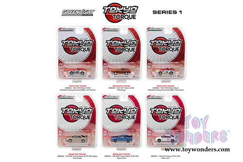 Greenlight - Tokyo Torque Series 1 Assortment (1/64 scale diecast model car, Asstd.) 29880/48