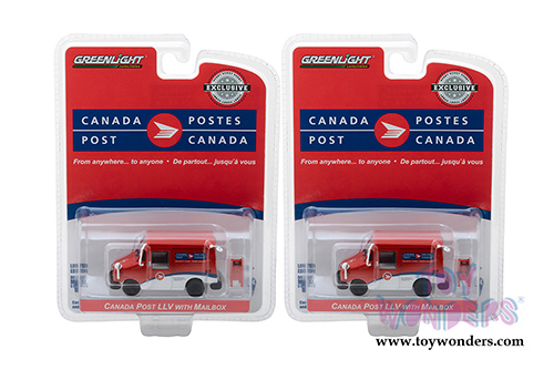 29889/48 Greenlight Canada Post Long-Life Postal Delivery Vehicle diecast model car blister card package