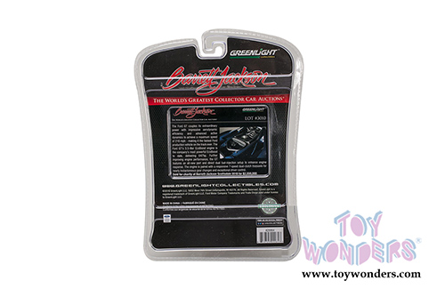 Greenlight - 2018 Barrett Jackson Scottsdale | Ford GT (2017, 1/64 scale diecast model car, Liquid Blue) 29964/48